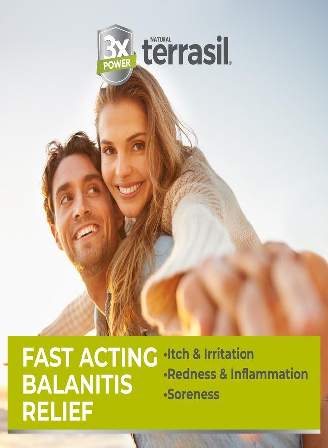 terrasil Balanitis Relief, Balanitis Treatment for Men, Soothing Foreskin Cream for Relief from Symptoms of Irritation, Itch, Redness and Inflammation. Dermatologist Tested (1.7oz) - Image 3