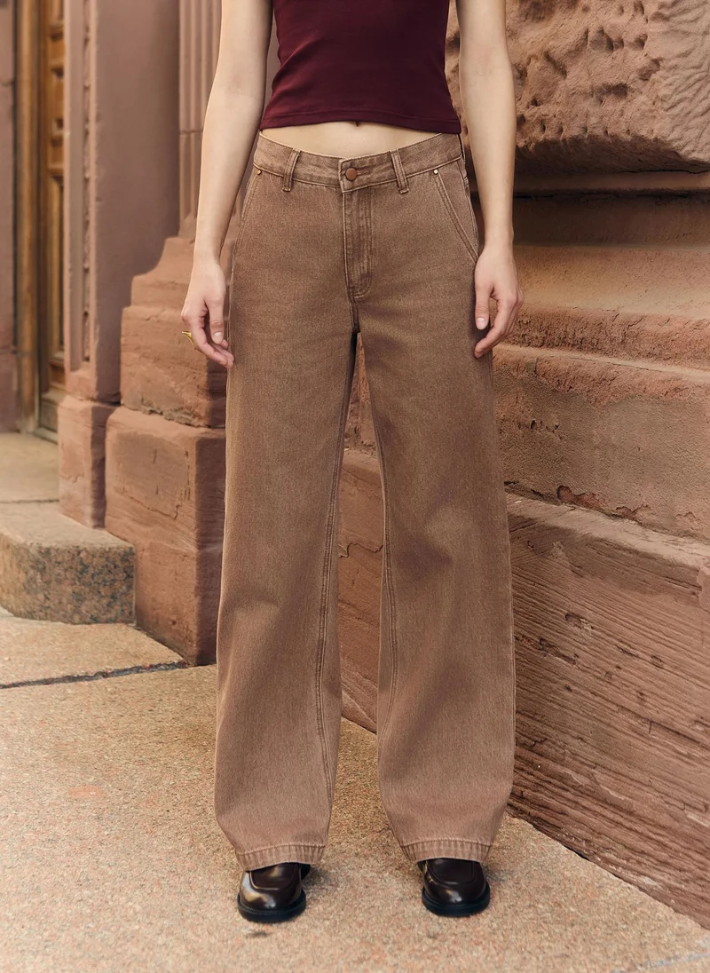 Straight cut jeans