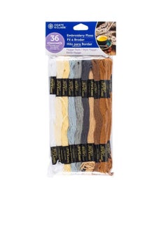 Coats and Clark Coats & Clark 6-Strand Embroidery Floss 36/Pkg Hygge  - Image 2