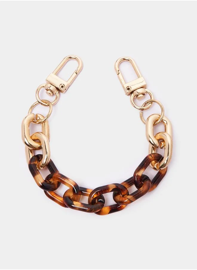 Styli Two Tone Chain Chunky Bracelet