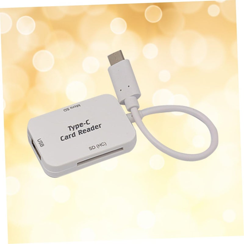 قارئ بطاقة USB C OTG 5 في 1 لنقل البيانات عالي السرعة للهاتف والكمبيوتر المحمول المحمول - Image 4