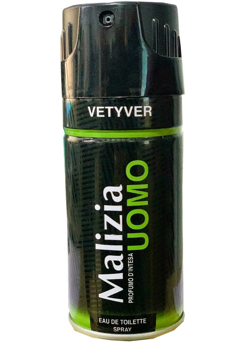 Malizia - Malizia Uomo Vetyver Eau De Toilette Spray150 Ml - Image 1