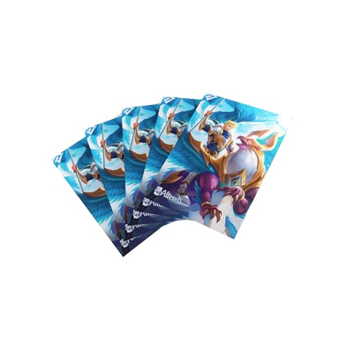 Gamegenic أكمام الفن المعدلة سيغيسمار (50 حزمة) - واقيات بطاقات TCG بحجم قياسي مرخصة رسميًا، تصاميم فصائل ملونة زاهية، متينة مع شعور رائع عند الخلط، مصنوعة بواسطة جيمجينيك - Image 4