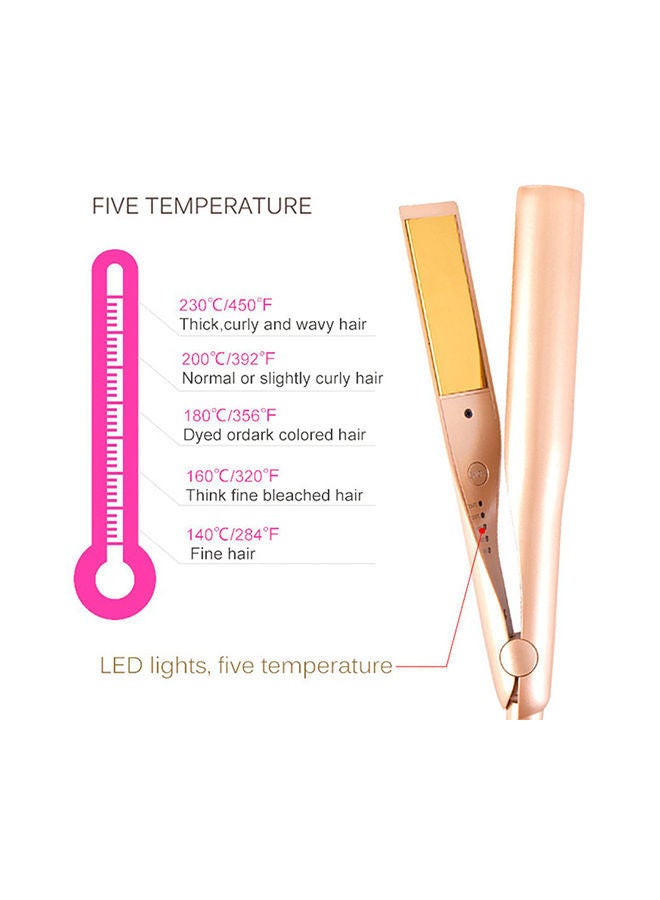 NIBEMINENT Dual-Use Roll Straight Hair Curling Beige 39watts - Image 4