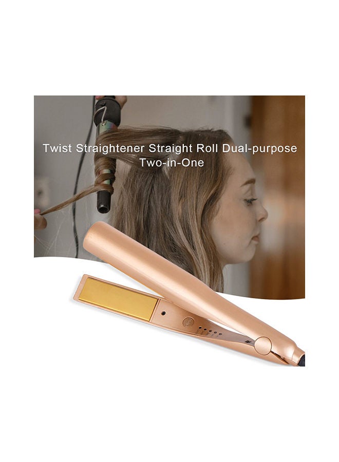 NIBEMINENT Dual-Use Roll Straight Hair Curling Beige 39watts - Image 3