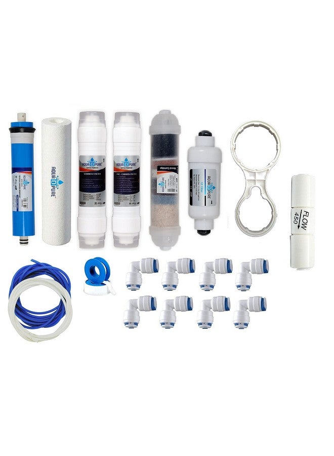 Aqua D Pure Complete 80 Gpd Ro Water Purifier Service Kit Filter Suitable For All Type Of Water Purifier