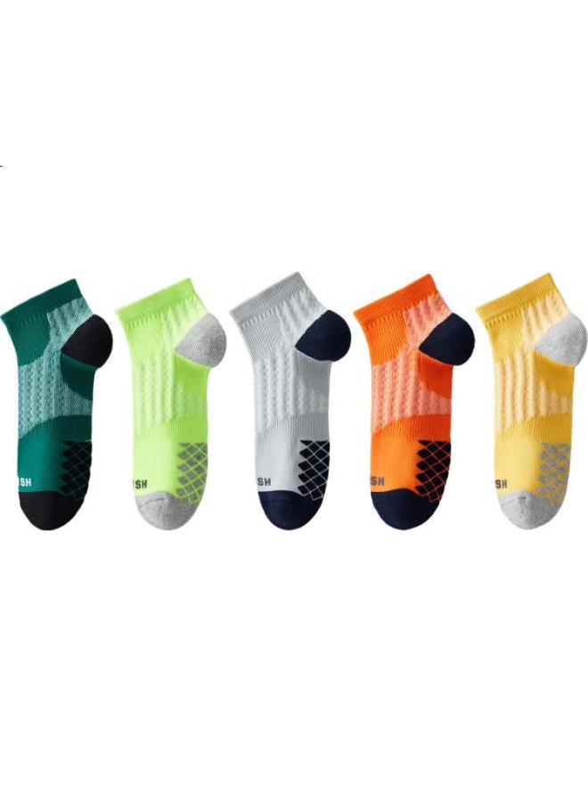 A Fish Summer Sports Running Socks For Men, 7A Grade Antibacterial And Odor-Resistant Long Socks, Basketball And Badminton Socks, Professional Sweat-Absorbing And Breathable - Image 3