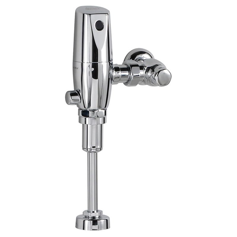 American Standard 6063101002 Ultima Selectronic Touchless Urinal Flush Valve PistonType Battery 10 GPF Polished Chrome