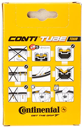 Continental 26" Bicycle Tube, 1.25"/1.75" 42mm Presta Valve , Black - Image 2