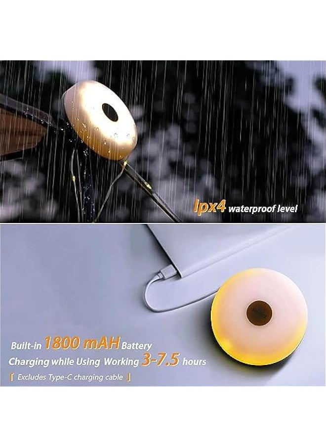 Arabest Portable Outdoor String Lights with 5 Lighting Modes, Fast 30s Recovery, Long-lasting and Waterproof, USB Rechargeable - Ideal for Camping, Garden, and Trekking (32.8ft)  - Image 5
