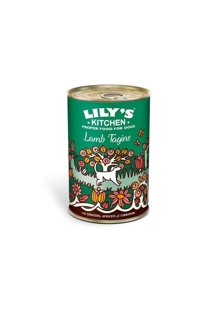 Lily's Kitchen Lamb Tagine Canned Dog Wet Food - LAMB/400G - Image 1