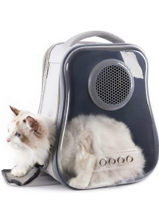 Cat Backpack Carrier Transparent Space Capsule Backpack for Traveling, Camping and Hiking For Cats Kittens And Puppies 40X33.5X24Cm - pzsku/ZDA8167DB58CA2E567CF3Z/45/_/1711106935/9993778e-8d91-4229-83d4-f9aa2baf55e4