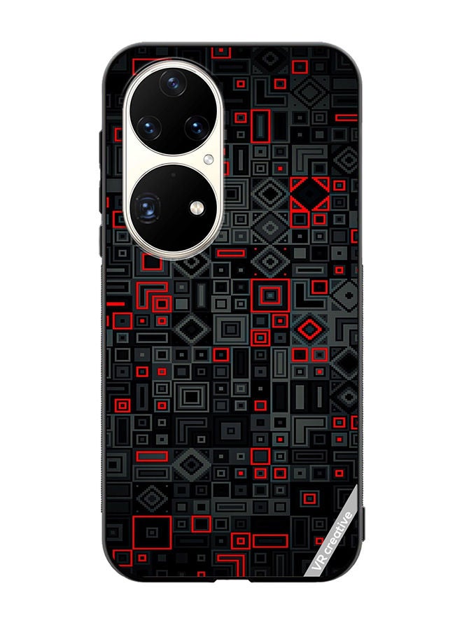 VR CREATIVE Protective Case Cover For Huawei P50 Pro Circuit Board Design Multicolour - Image 1