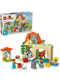 LEGO Caring for Animals at the Farm Building Toy -72 PCS  - Image 1