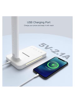 Swift مصباح مكتب LED مع شاحن لاسلكي  - Image 2