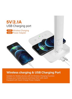 Swift مصباح مكتب LED مع شاحن لاسلكي  - Image 3