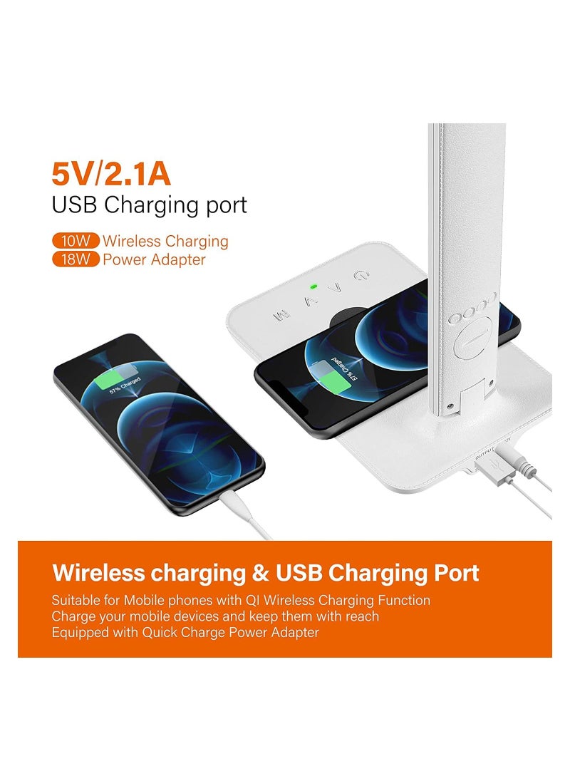 Swift LED Desk Lamp with Wireless Charger  - Image 3