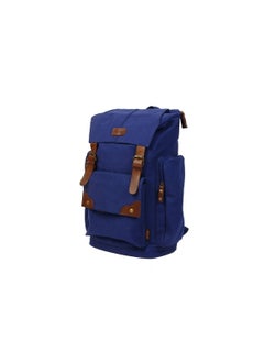 Discovery Discovery Adventures Vintage Canvas Backpack 20 L, Rucksack, Satchel Travel, School Laptop Bag, Casual Daily Bags, Blue  - Image 3