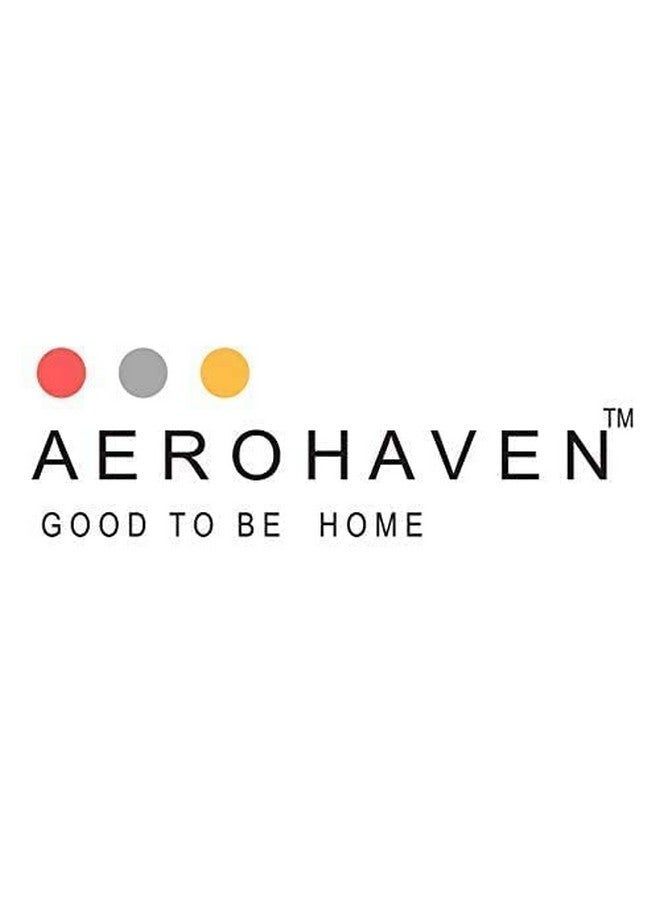 AEROHAVEN Set of 5 Designer Decorative Throw Pillow/Cushion Covers - 16 x 16 inches, Multi, Polyester, 150 tc - Image 3