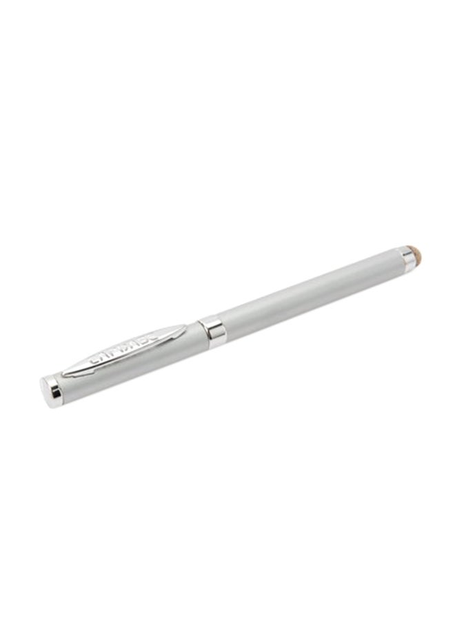 NIBEMINENT Stylus Ball Pen For Apple iPad / iPhone iPod Series Silver  - Image 1