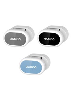 ecoco 2 double-faced broom and mop holders, very strong, suitable for every modern home, for every woman who cares about the elegance of her home and the difference, ecoco brand, very strong and durable, multi-colored  - Image 1