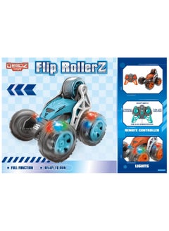 Power Joy Demoz Remote Control Flip RollerZ  Car 2.4G with Lights, Assorted 1 Piece (Color May Vary) Stunt Car | Stunt Vehicle with 360-degrees Flips and Dynamic Movements | Toy Vehicle | Gift for Kids  - Image 4