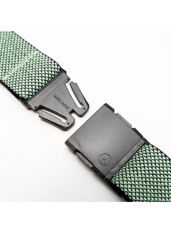 ARCADE Belts A2 Unisex Adventure Belt: Heavy Duty Stretch, Metal Free Buckle, Carry - Mint, Standard (Up to 40"); 1.5" Wide - Image 2