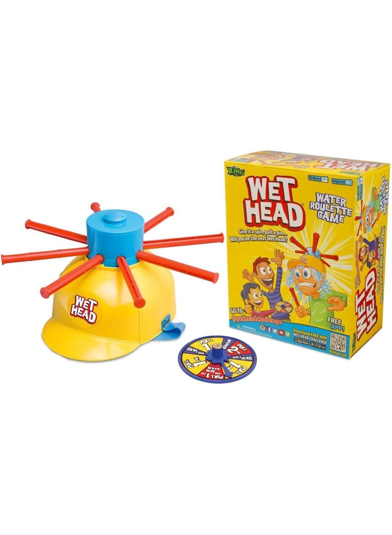 WET HEAD Water Challenge Game | Interactive Water Ring Toss Handheld Game Toy | Classic Press Button Water Game for Kids & Adults | Travel Pocket Game - Image 2