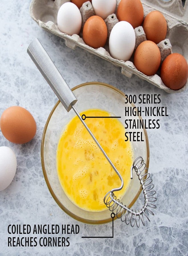 Rada Cutlery Handi-Stir Whisk, Silver Handle, Pack of 2 - Image 4