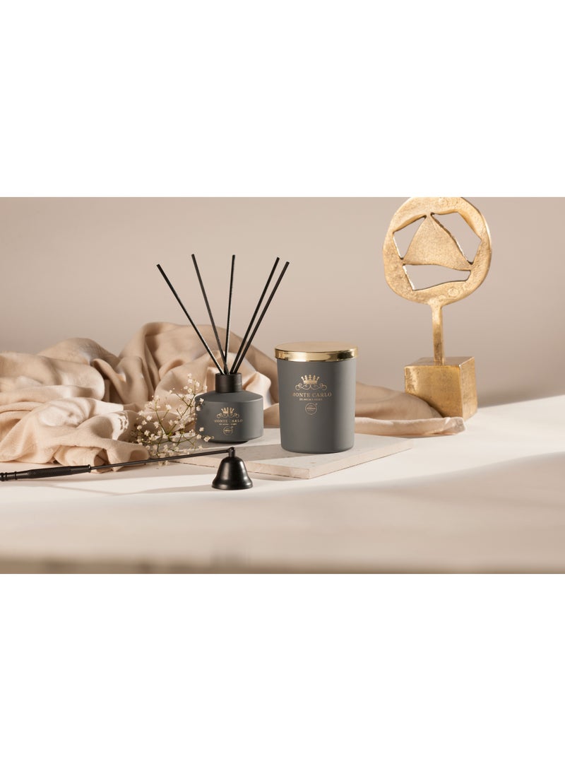 Aroma Home Monte Carlo Luxury Scented Soy Candle,100% Natural Wax, Majestic Prince Fragrance Made in Poland - Image 3