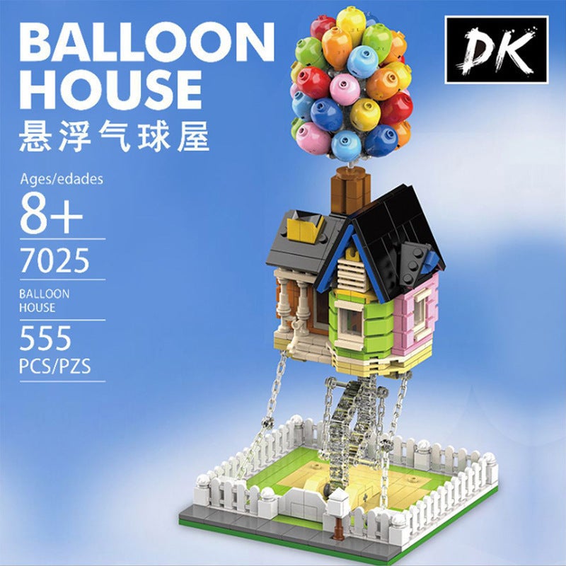Floating Balloon House Balance Frame Anti-Gravity Flying House Travel Notes Dk7025 Assembled Building Blocks Toy Upgrade - Image 3