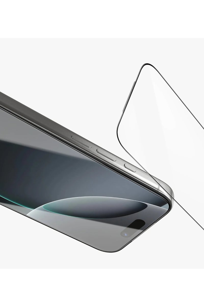 GREEN LION iPhone 17 Pro Screen Protector Diego Pet HD / Shockproof & Clear view / 9H Tempered Glass / Anti Fingerprints / Easy installation frame - Clear - Image 1