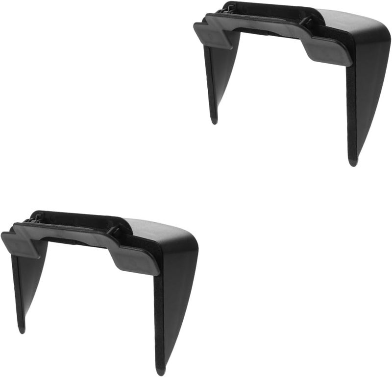 ABOOFAN 2pcs GPS Navigation Sun Shade Cover Clip Design for Easy Installation Compatible with Devices Stylish Automotive Accessory Reduces Eye Strain and Provides Sun Protection - Image 1