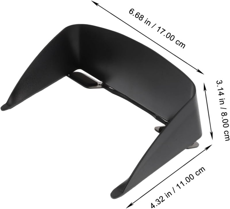ABOOFAN 2pcs GPS Navigation Sun Shade Cover Clip Design for Easy Installation Compatible with Devices Stylish Automotive Accessory Reduces Eye Strain and Provides Sun Protection - Image 4