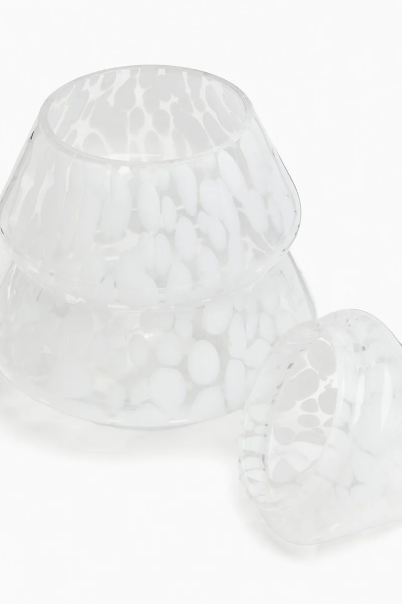 H&M Tree-shaped glass jar