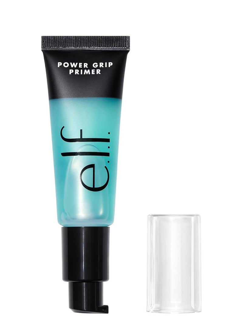 elf Power Grip Primer Clear,Gel-Based Hydrating Face Primer For Smoothing Skin Gripping Makeup,Moisturizes Primes,0.811 FLOZ /24 ml - Image 1