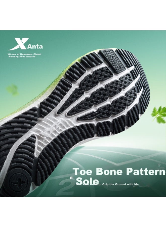 Xtep Men's Running Shoes 2025 Spring Lightweight Breathable Shock Absorption Fitness Test Running Shoes