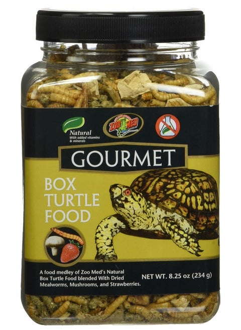 Gourmet Box Turtle Food Net Wt 8.25oz (254g)
