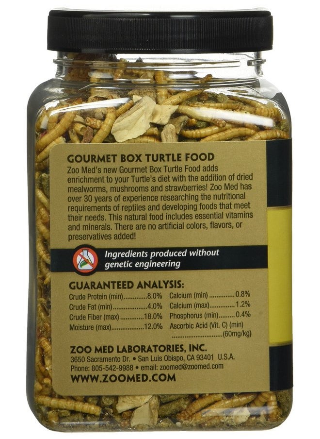 Zoo Med - Gourmet Box Turtle Food Net Wt 8.25oz (254g) - Image 1