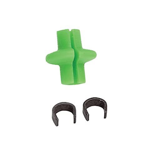 Pine Ridge Archery Slotted Kisser Button (Pack of 1), Lime Green, .450" (2782) - Image 3