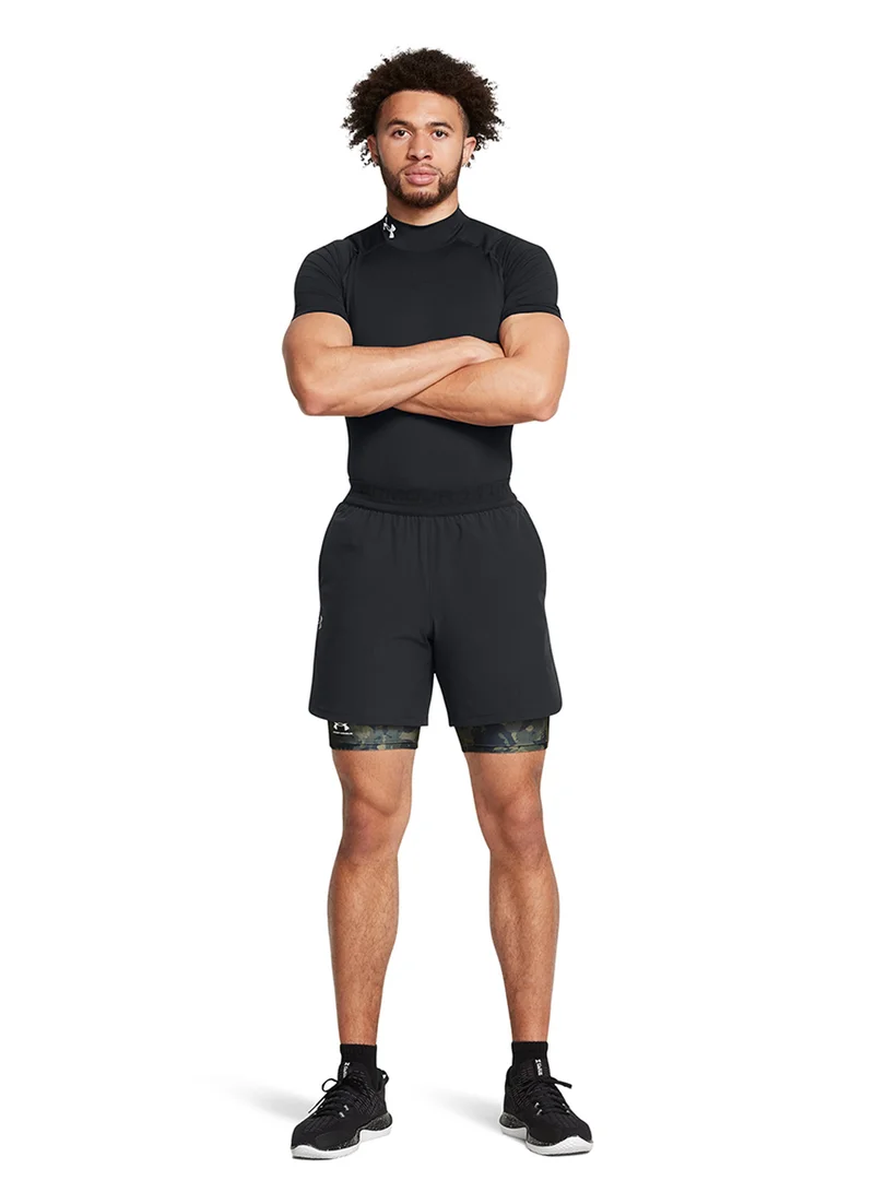 اندر ارمور Heatgear Armour Printed Compression shorts