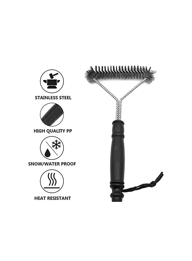 SABORR Barbeque Cleaning Brush with scrapper - Image 3