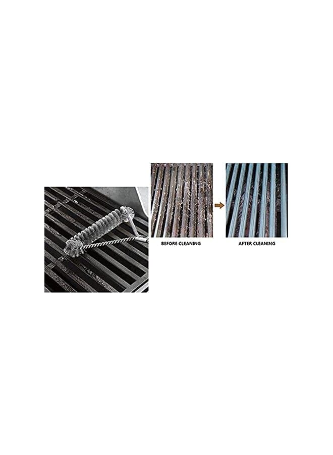SABORR Barbeque Cleaning Brush with scrapper - Image 2