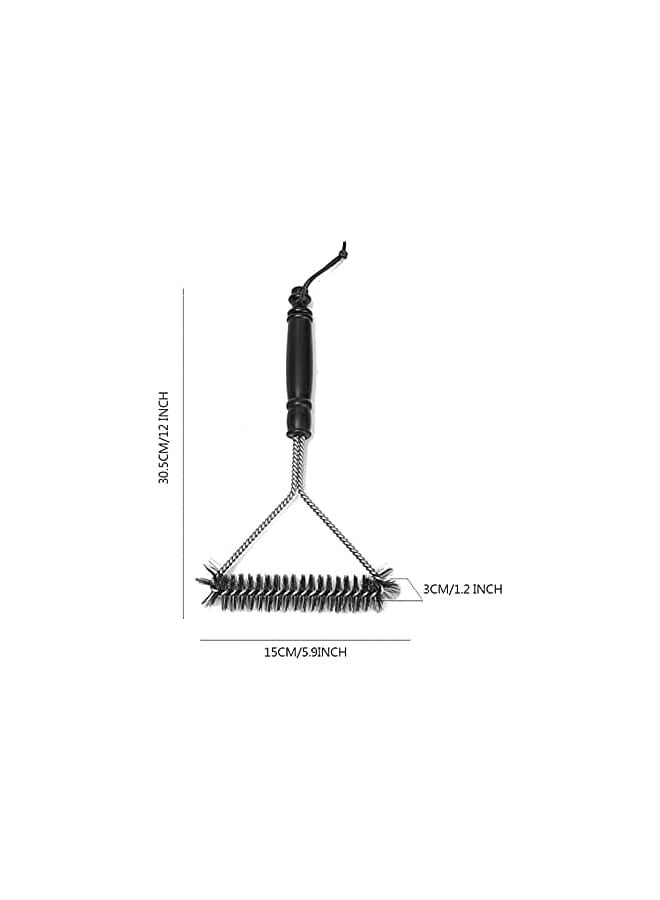 SABORR Barbeque Cleaning Brush with scrapper - Image 1