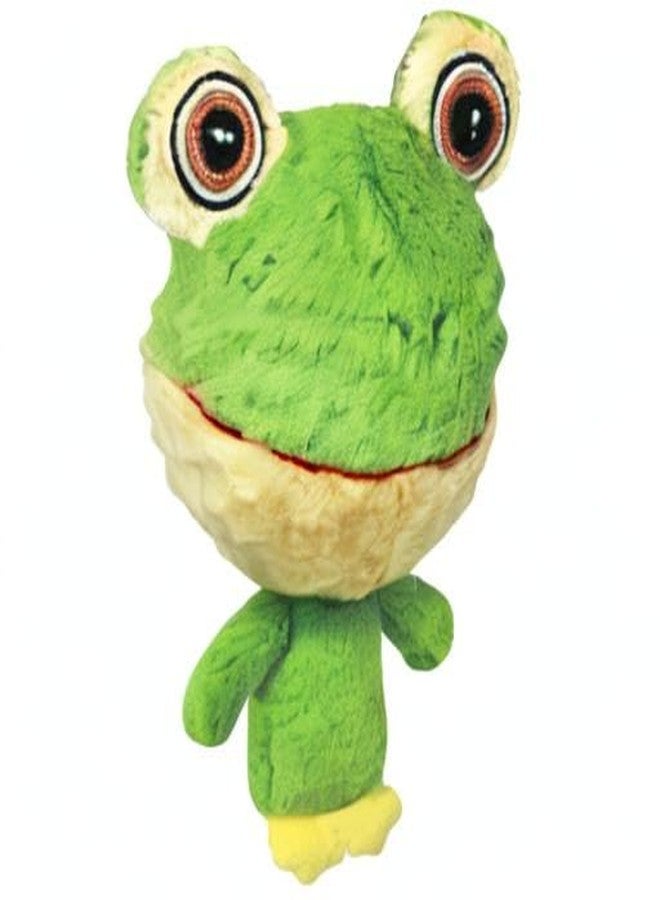 Multipet 43233-1 Knobby Noggins Frog Dog Toy - Image 4