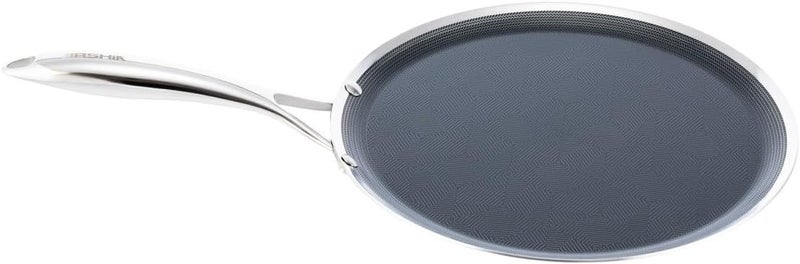 Arshia Hybrid Stainless Steel Non-Stick Crepe Pan, 29 cm - Image 1