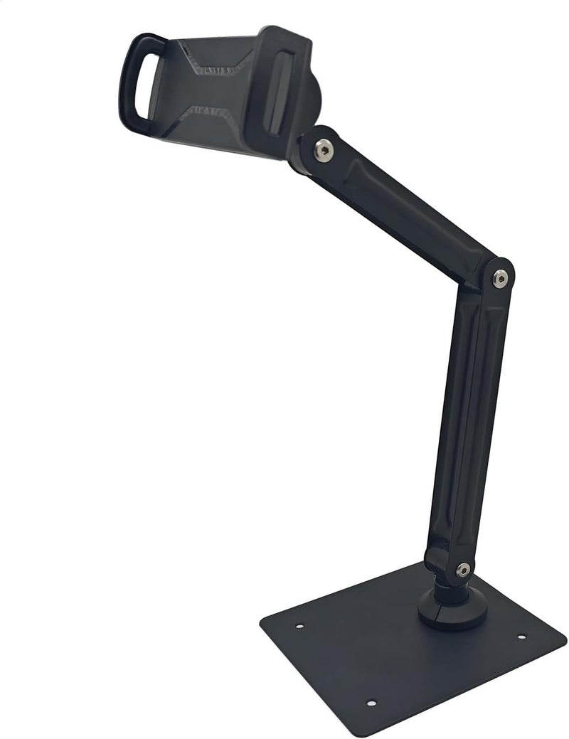 Tablets Stand with 360 Rotation Bed and Desk Holder for 4 to 13inch Devices for Office Desk and Casual Use Extendable Arm Stand - Image 3