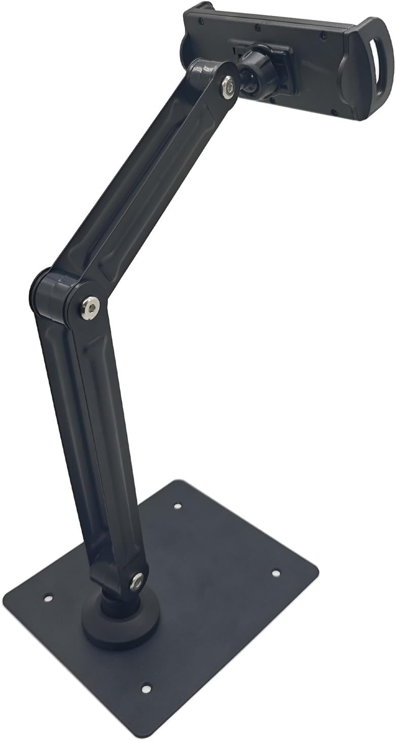 Tablets Stand with 360 Rotation Bed and Desk Holder for 4 to 13inch Devices for Office Desk and Casual Use Extendable Arm Stand - Image 1