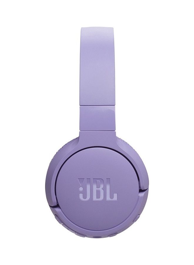 JBL Tune 670NC Over-Ear Headphones Purple - Image 5
