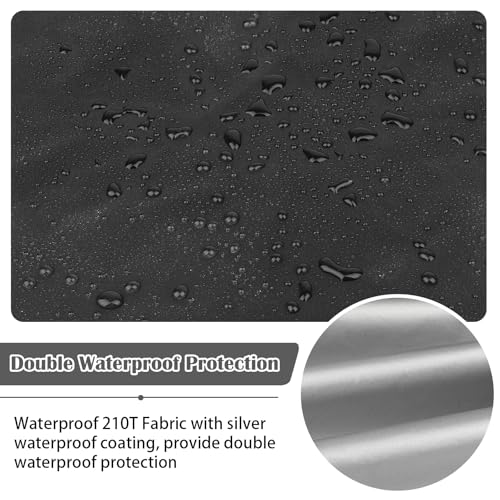Opvixi Tent Footprint, Waterproof Camping Tarp, 87" x 59" Ultralight Tent Floor Mat with Storage Bag for Outdoors Ground Camping Hiking Backpacking Beach - Image 3